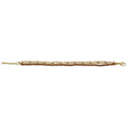 Sachi Coffee & Cream Collection Bracelet - Beads & Chains