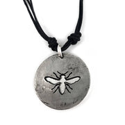 Pewter Necklace - Bee