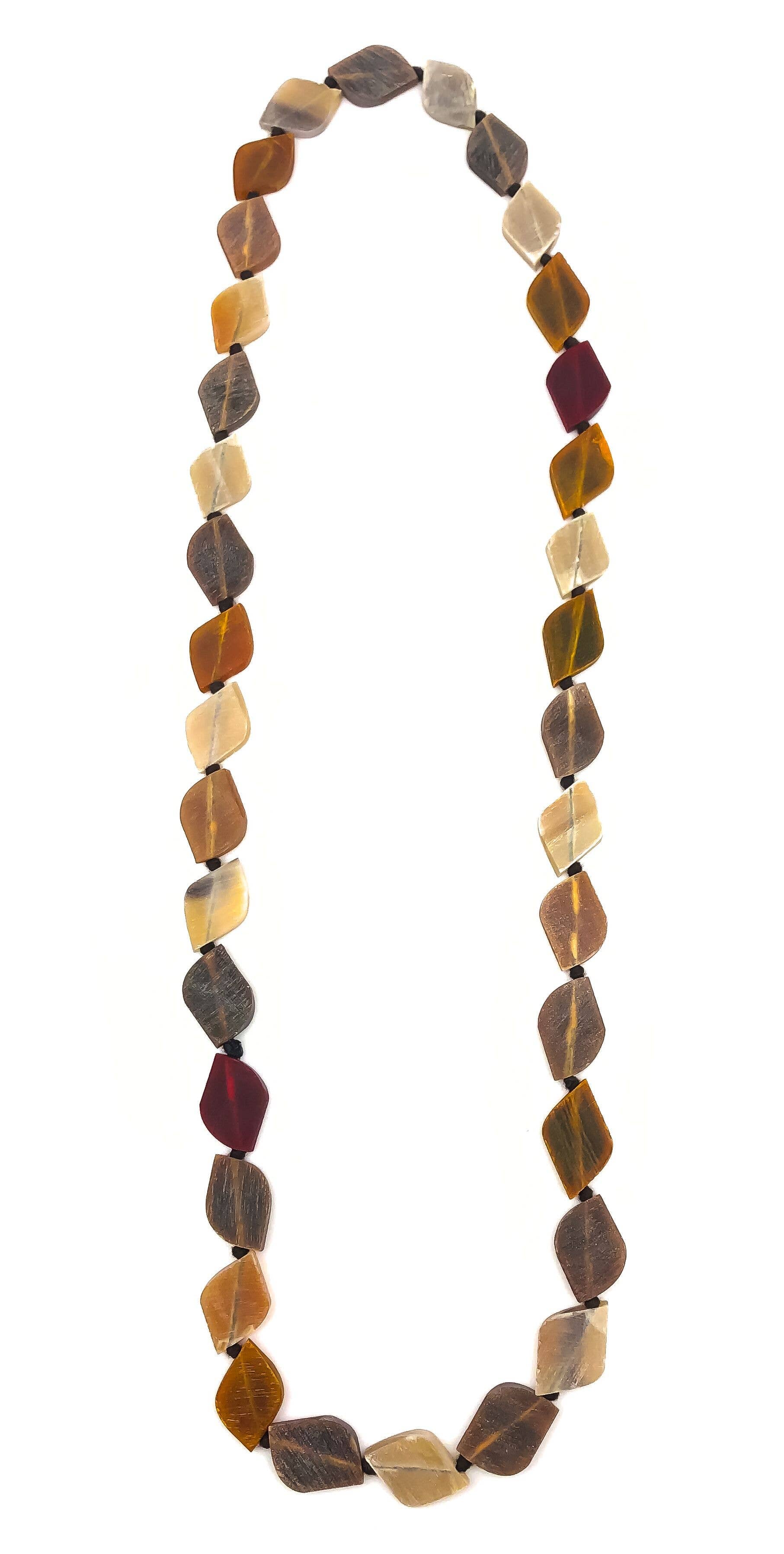 Omala Autumn Neutrals Collection Necklace - Long Shapes