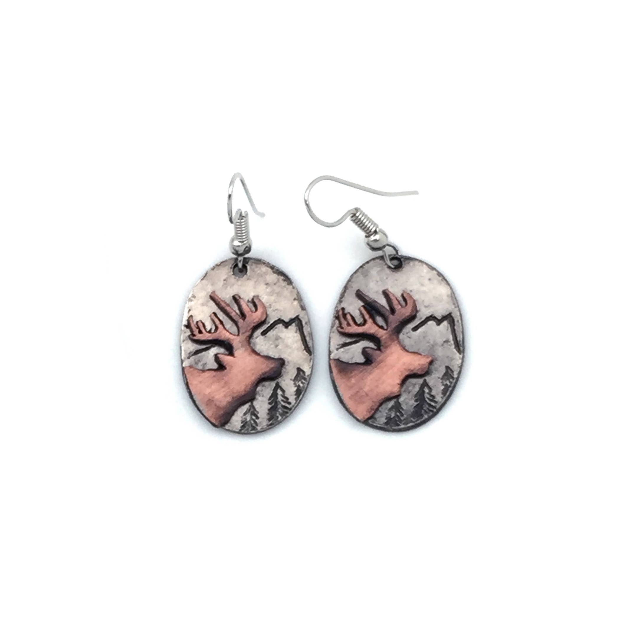 Pewter Earrings - Into the Wild