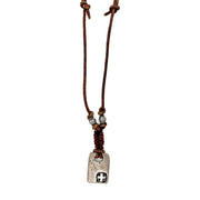 Aadi Cornerstone Cross Necklace