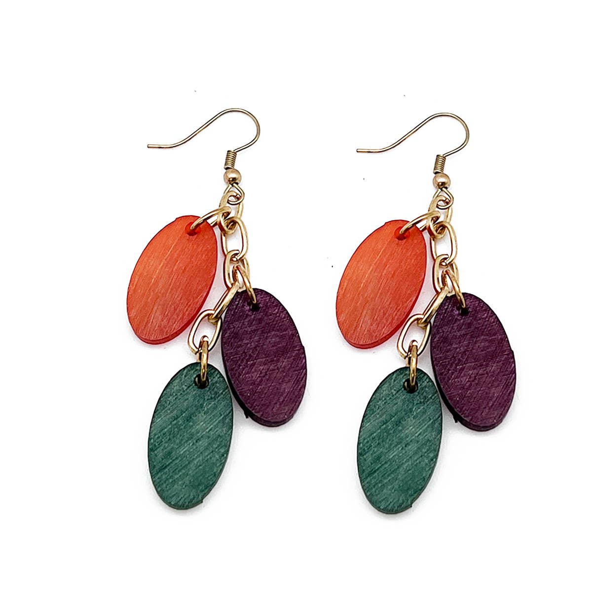 Omala Bold & Brash Collection Earrings - Small Ovals