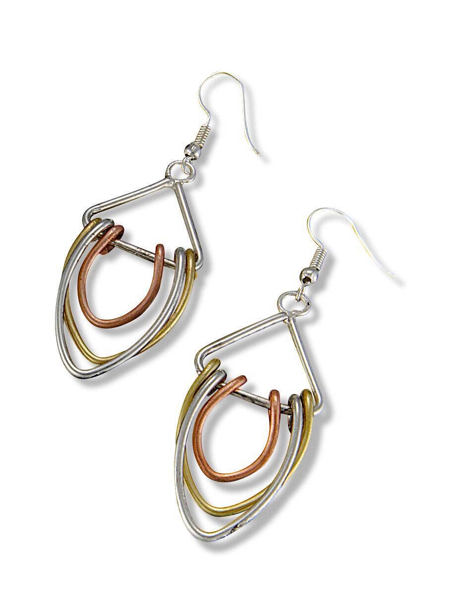 Banjara Pointed Shapes Earrings