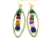 Aasha Row of Beads Earrings