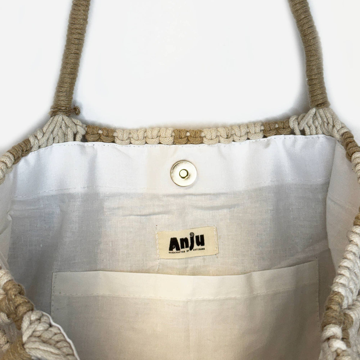 Elisa Macramé Tote