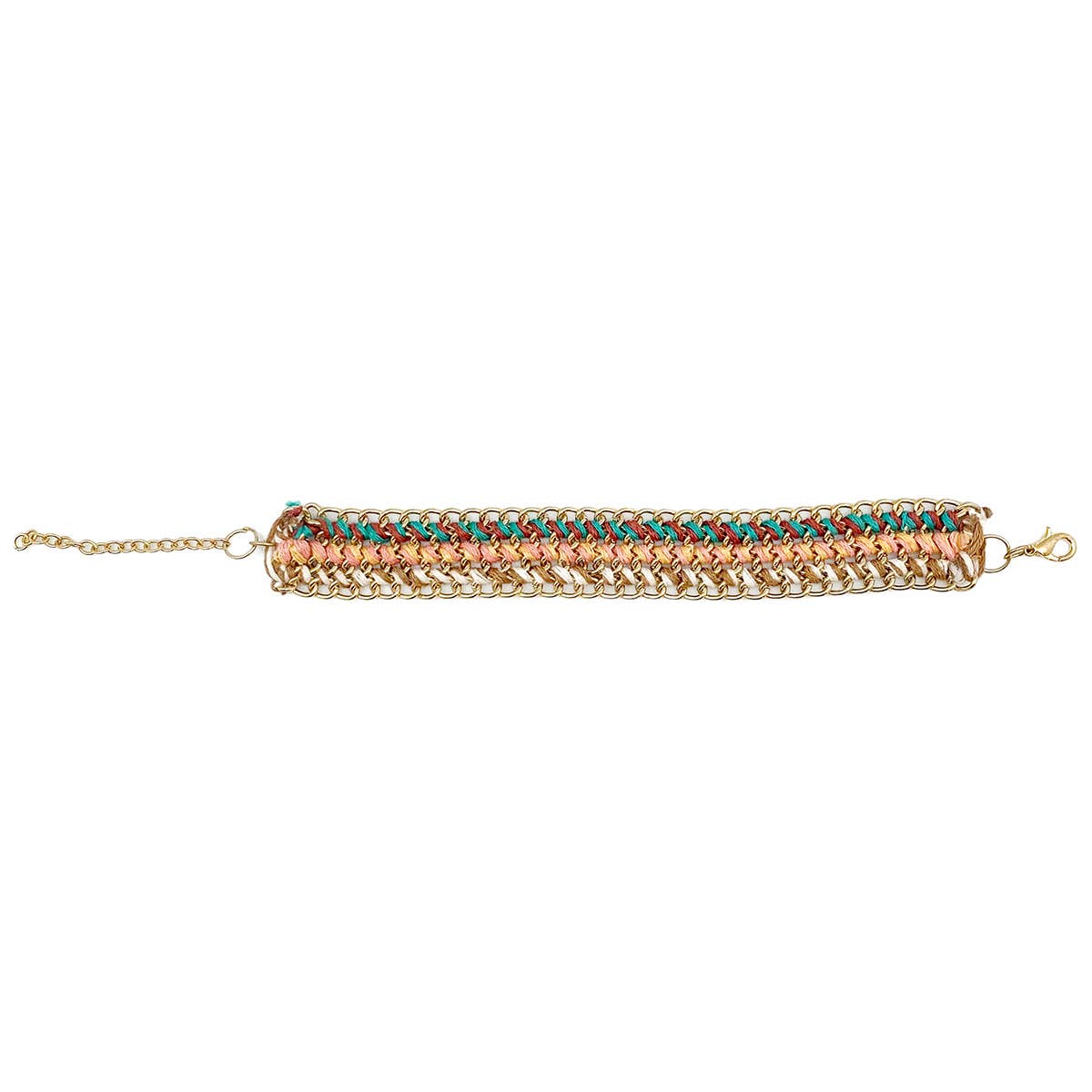 Sachi Warp & Weft Collection Bracelet - Woven Chain Bracelet