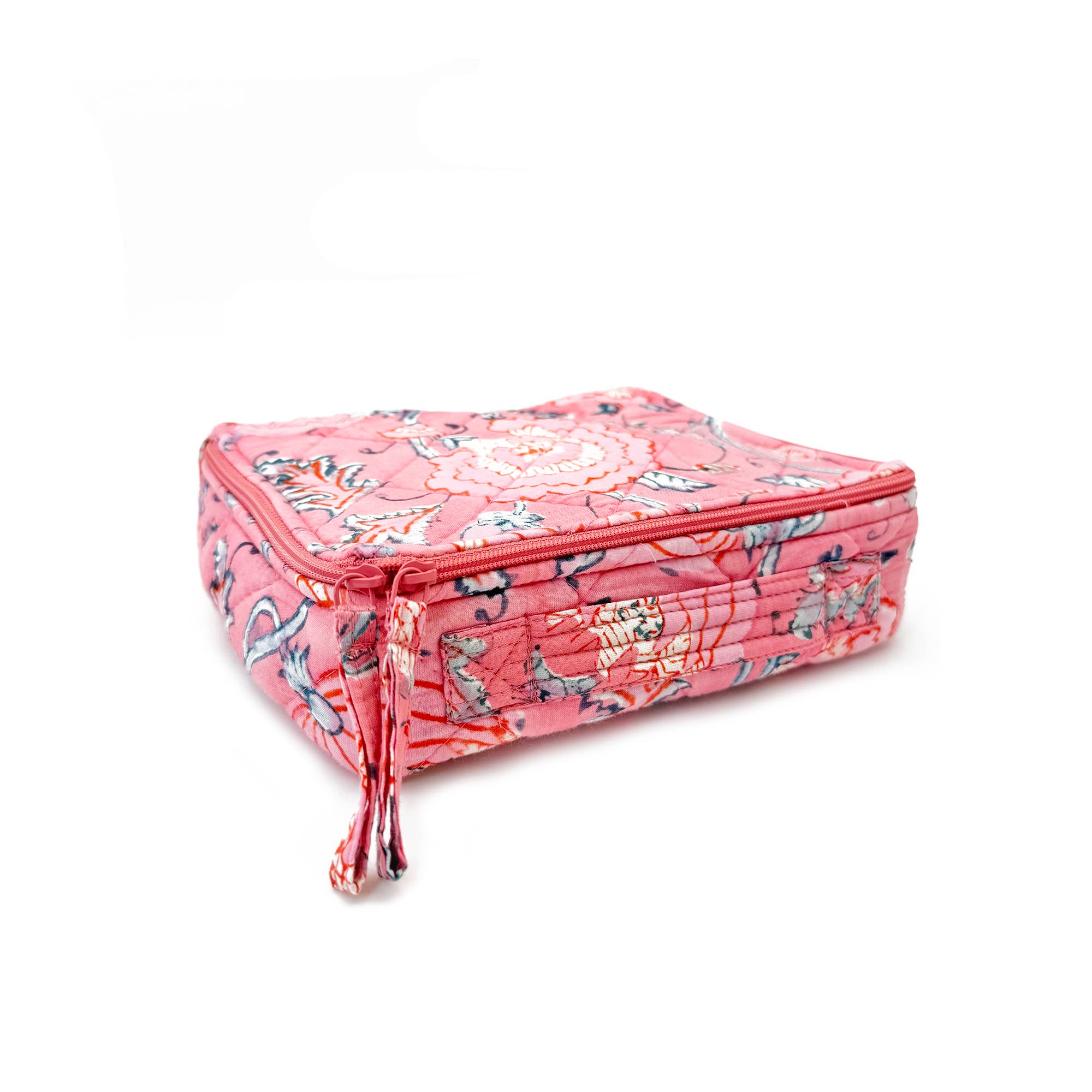 Peony Bloom Block Printed Tech Kit