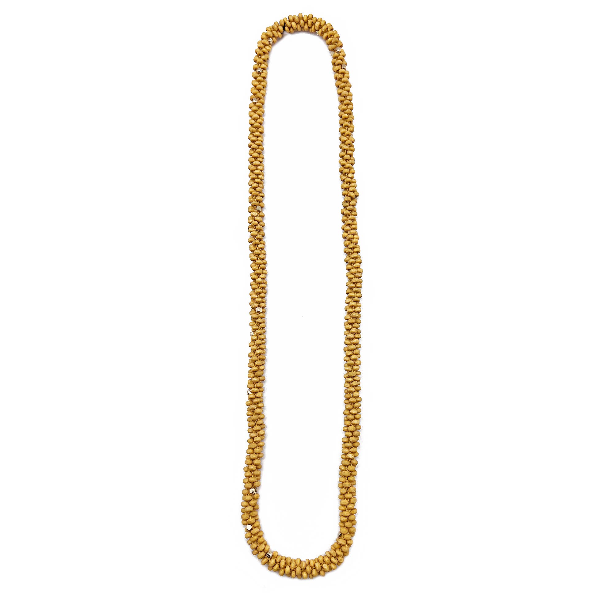 Sachi Chromatic Hues Rope Necklace  - Yellow