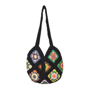 Laya Cotton Crochet Shoulder Bags