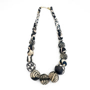 Aasha Cascade Monochrome Beaded & Handcrafted Necklace