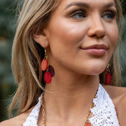 Omala Rosy Cheeks Collection Earrings - Small Ovals
