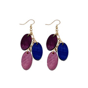 Omala Heliotrope Collection Earrings - Small Ovals