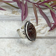 Handcrafted Kashi Semiprecious Stone Ring - Tigereye