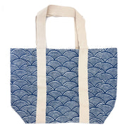 Block Printed Canvas Tote - Rising Sun