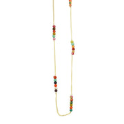 Aasha Long Station Necklace