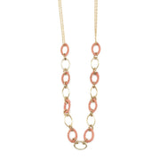 Sachi Terracotta Collection Necklace - Mixed Mini Links