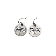 Pewter Earrings - Dragonfly
