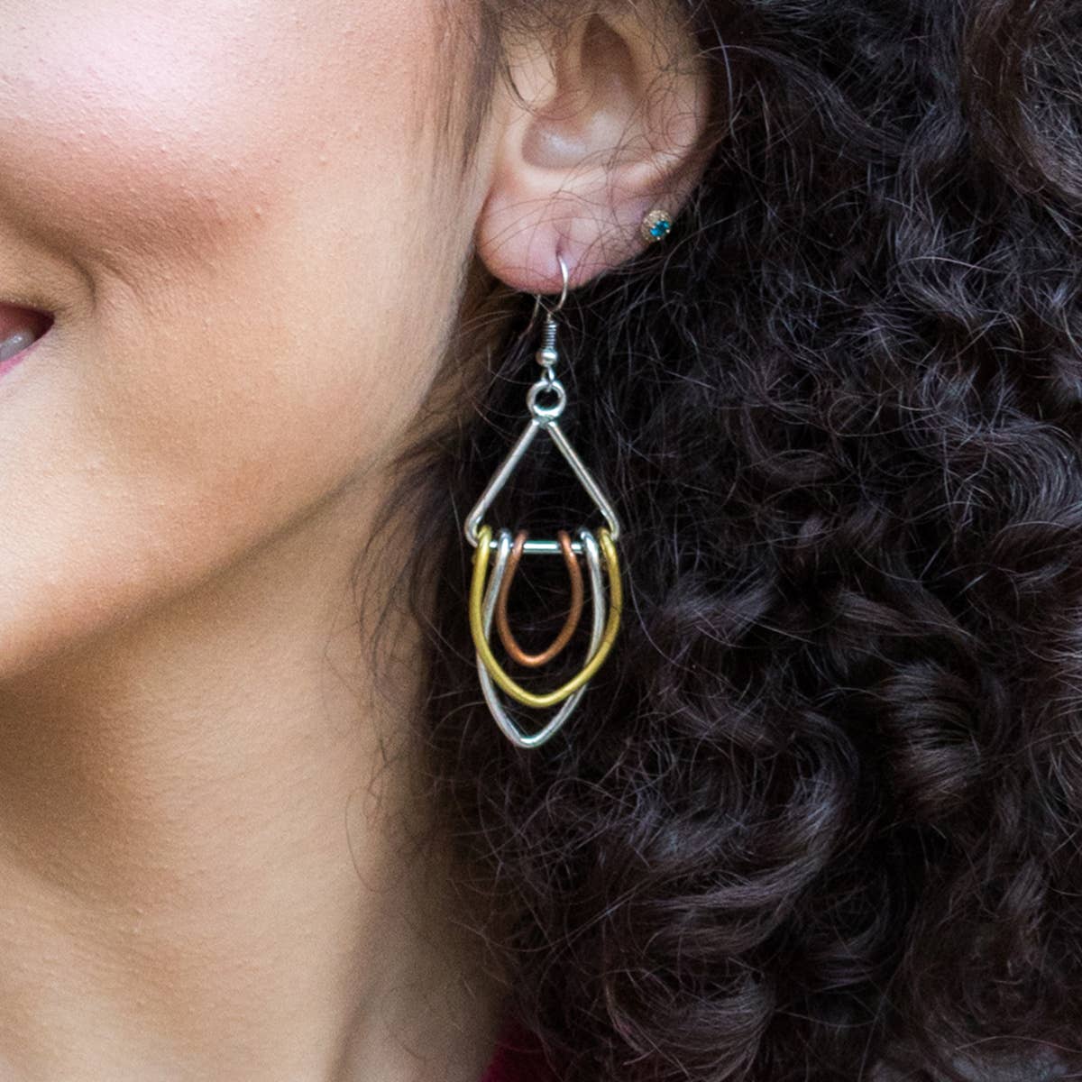 Banjara Pointed Shapes Earrings