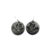 Pewter Earrings - Peace Dove