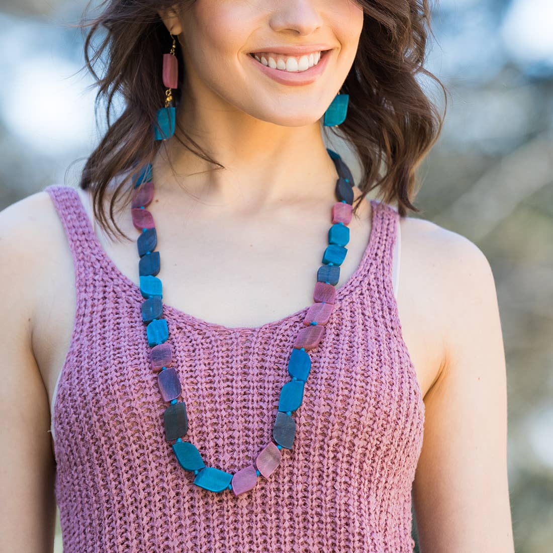 Omala Wildberry Abstract Shapes