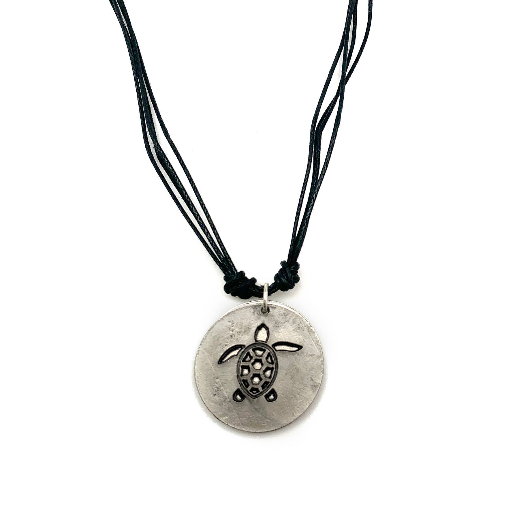 Pewter Necklace - Tortoise