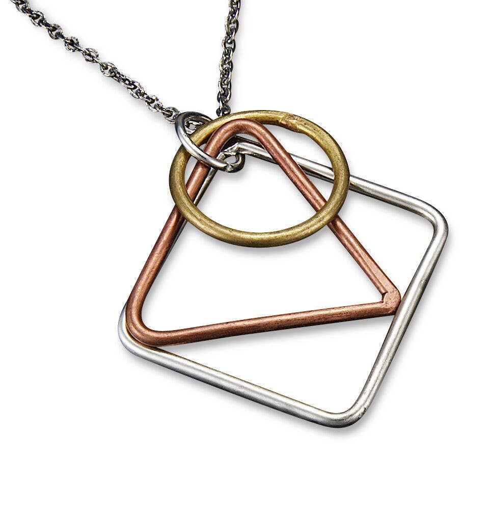 Banjara Mixed Shapes Pendant Necklace