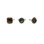 Kashi Semiprecious Small Stone Ring - Labradorite