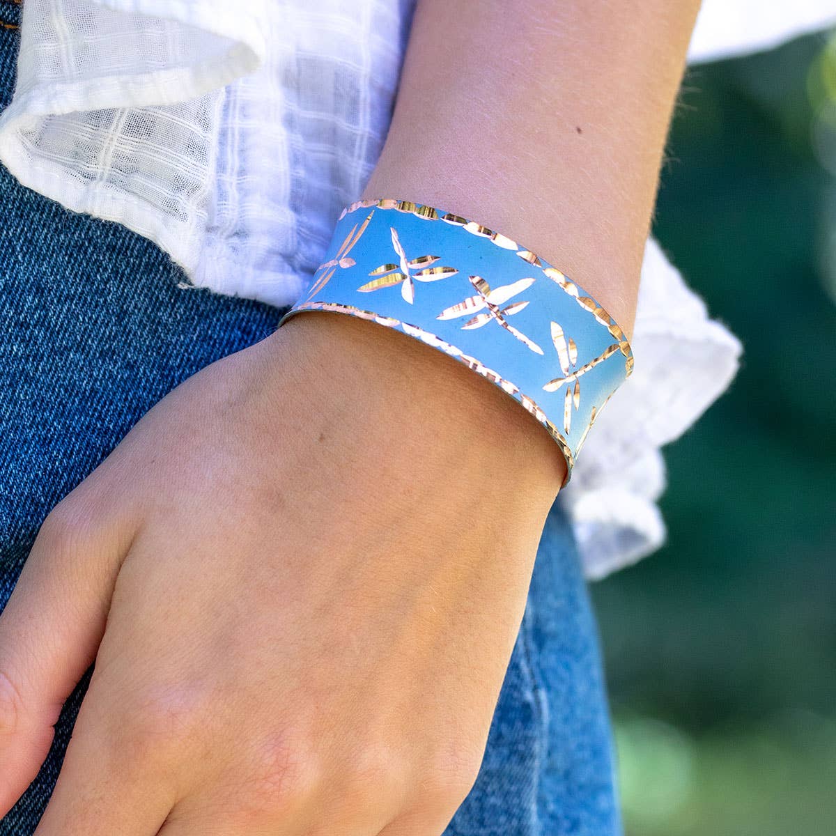 Patina Dragon Fly Dream Cuff
