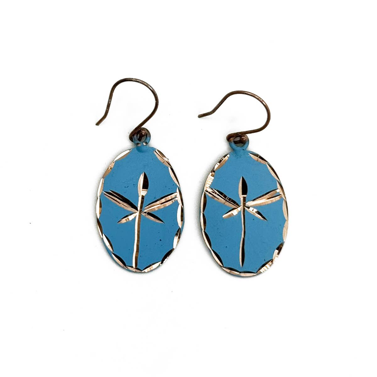 Patina Dragon Fly Dream Earrings