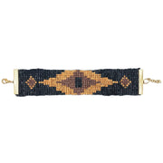 Sachi Beaded Safari Bracelet - Large Hexagon Bead Design