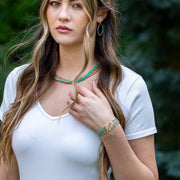 Seed Bead Stretch Statement Bracelets- Multiple Color Styles