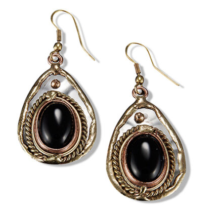 Janya Black Onyx Earrings
