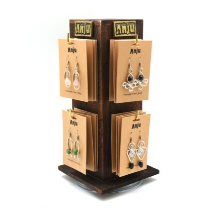 Four-sided spinner display