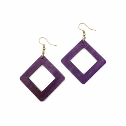 Omala Bold & Brash Collection Earrings - Open Square