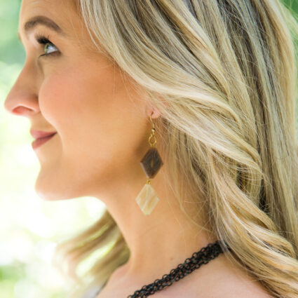 Omala Rainbow Collection Earrings - Abstract and Circles