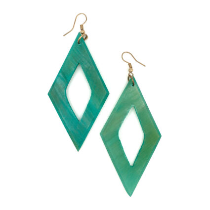 Omala Azure Coast Collection Earrings - Large Diamonds