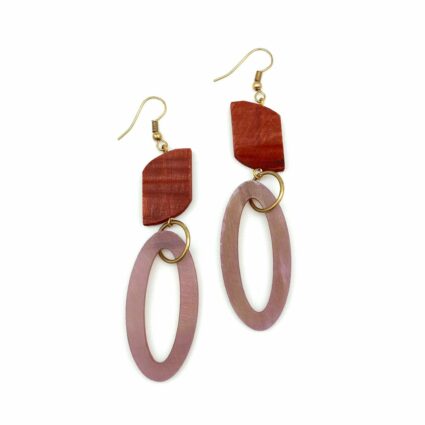 Omala Bold & Brash Collection Earrings - Geometric and Oval