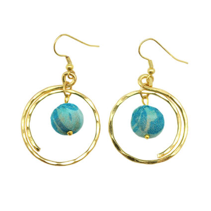 Aasha Single Large Bead Earrings