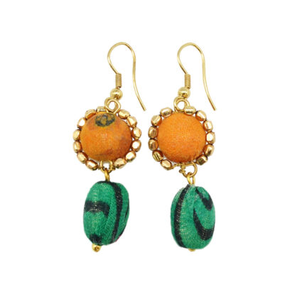 Aasha Oval Dangle Earrings