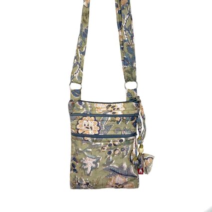 Serenity Hipster Bag - Block Printed Organic Cotton