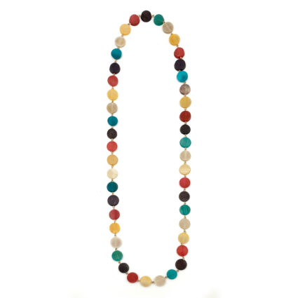 Omala Wildberry Collection Necklace - Long Small Circles