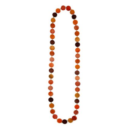 Omala Rosy Cheeks Collection Necklace - Long Small Circles