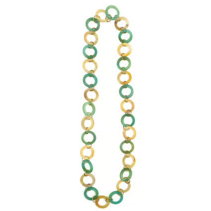 Omala Verdant Collection Necklace - Small Open Rings