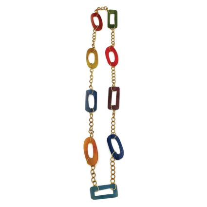 Omala Rainbow Collection Necklace - Station Necklace