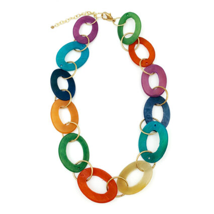 Omala Rainbow Collection Necklace - Short Chain