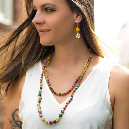Aasha Nuggets Short Necklace