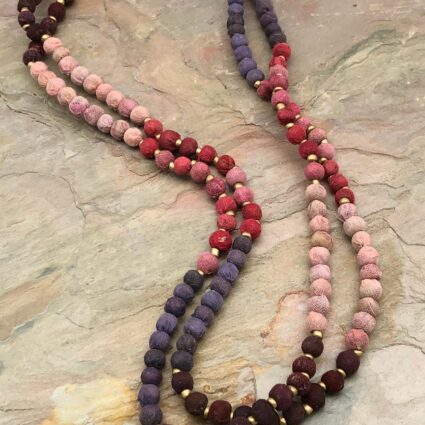 Aasha Ombre Beads Long Necklace