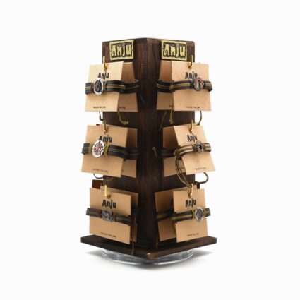 Four-sided spinner display