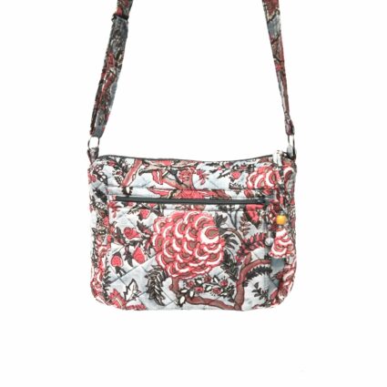 Large Messenger Bag - Block Printed Cotton