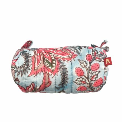 Personal Accessory Bag - Block Printed Cotton